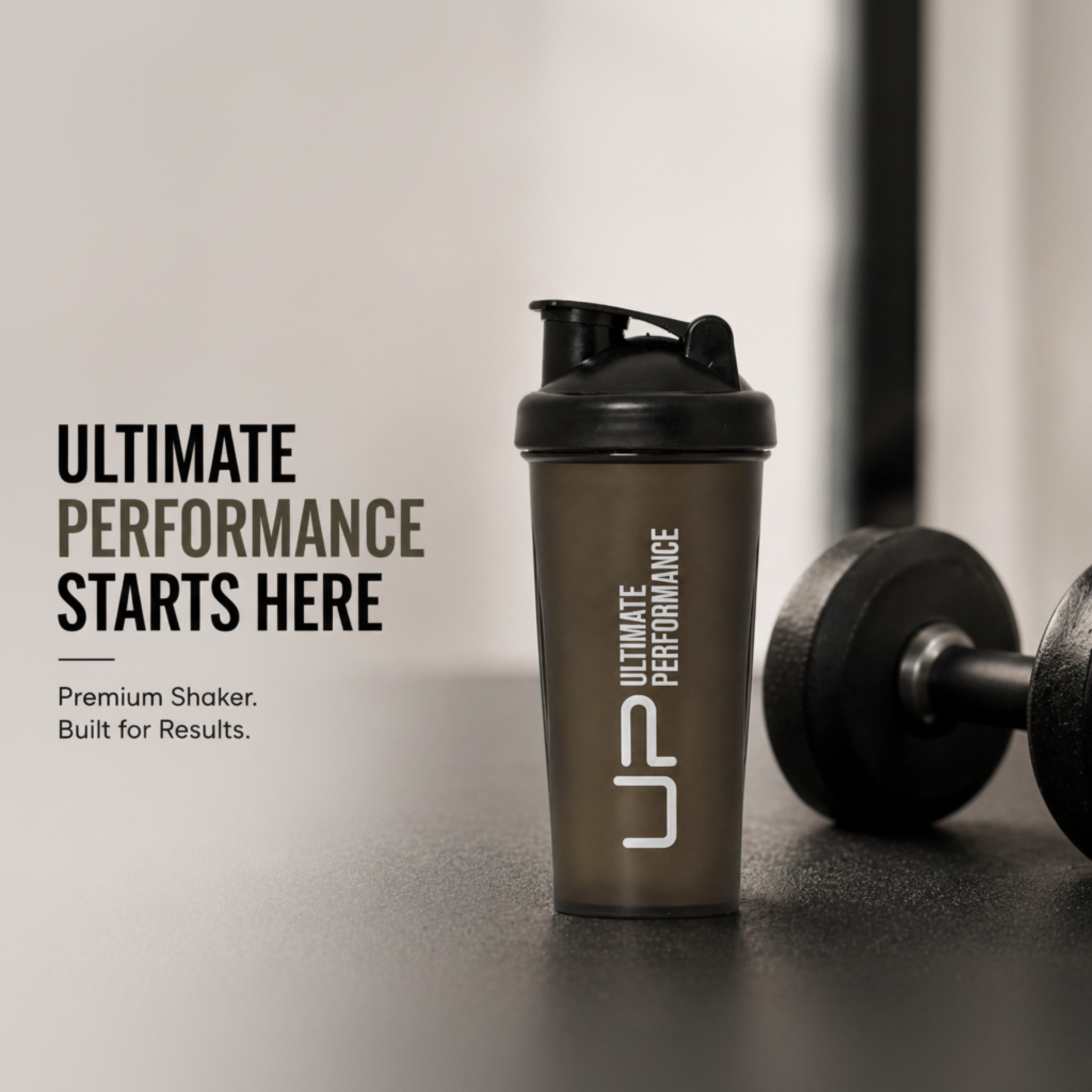Premium Protein Shaker Bottle – Leak-Proof Gym & Fitness Mixer (600–700ml)
