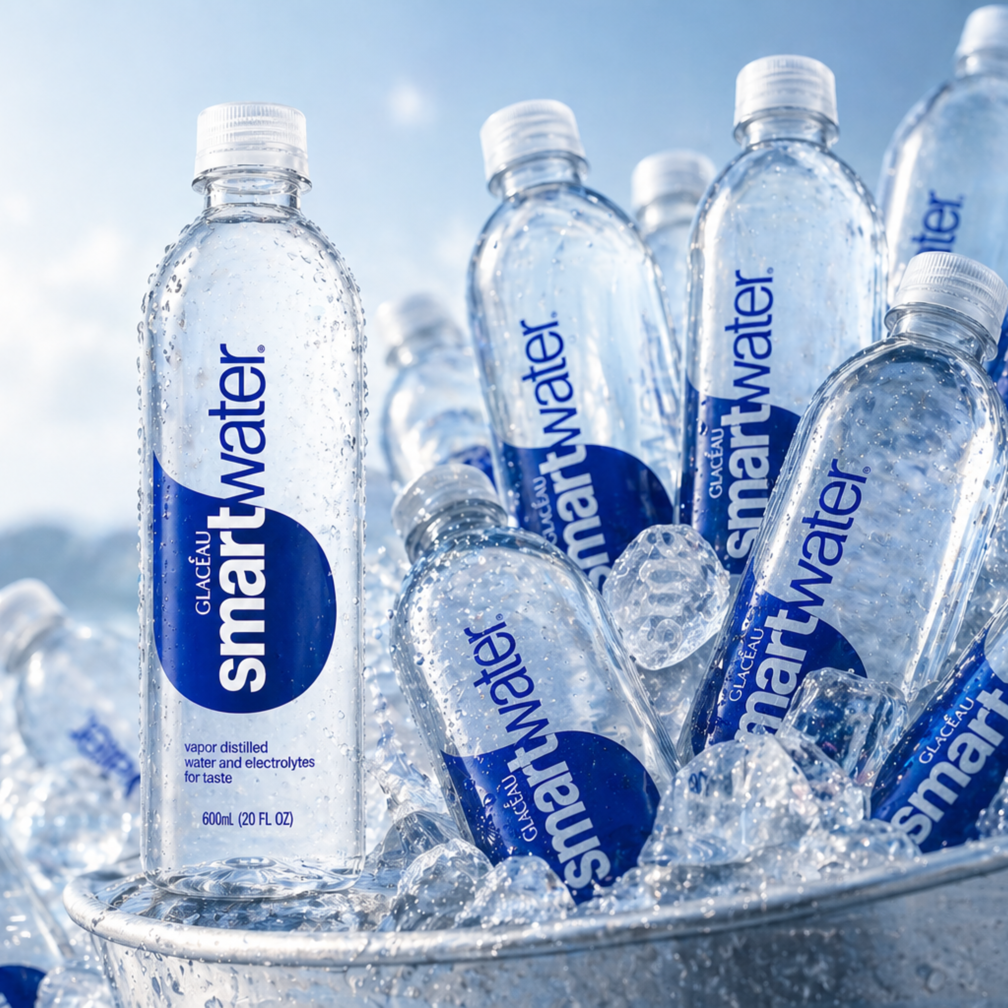 Premium Smart Hydration Water Bottle – Electrolyte Enhanced Pure Drinking Water